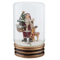 Sněžítko Santa - Ø 5*9 cm