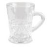 Transparentní skleněný hrnek na nápoj - 6*8*8 cm / 95 ml