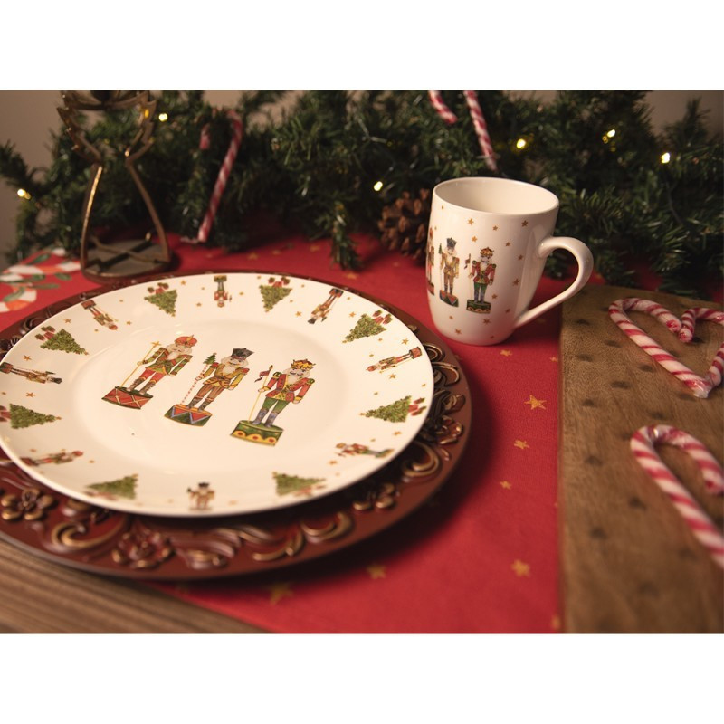 Porcelánový vánoční hrnek s Louskáčky Happy Little Christmas  - 12*8*10 cm / 300 ml