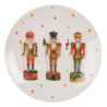 Porcelánový dezertní talířek s Louskáčky Happy Little Christmas  - Ø 20 cm