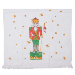 Froté ručník s Louskáčkem Happy Little Christmas - 40*66cm
