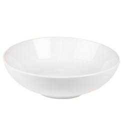 Bílo-béžová miska na polévku Beillo - Ø 18*5 cm / 500ml
