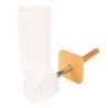 Keramický WC držák na kartáč Dao - 9*9*34 cm