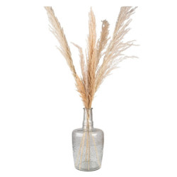Skleněná transparentní foukaná váza Sandy - Ø 21*38 cm