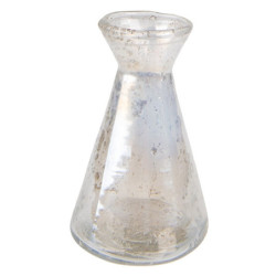 Skleněná transparentní váza Milia - Ø 6*11 cm
