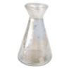 Skleněná transparentní váza Milia - Ø 6*11 cm