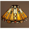 Stínidlo Tiffany Arrow - 26*22*15 cm E27 / KH 6 cm
