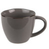 Šedý keramický hrnek Billo - 13*9*8 cm / 300 ml