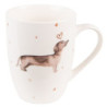 Porcelánový hrnek s jezevčíkem Dachshund Love - 12*8*10 cm / 300 ml