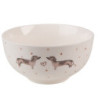 Porcelánová miska s jezevčíkem Dachshund Love - Ø 14*7 cm