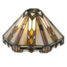 Stínidlo Tiffany Arrow - 26*22*15 cm E27 / KH 6 cm