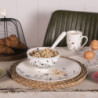 Porcelánová miska s květinami Flora And Fauna - Ø 14*7cm/ 500ml