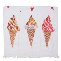 Froté ručník se zmrzlinou Frosty And Sweet - 40*66 cm