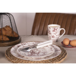 Porcelánová miska na polévku Pretty Forest - Ø 14*7 cm / 500 ml