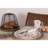 Porcelánový šálek s podšálkem Pretty Forest - 12*9*6 cm / Ø 14*2 cm / 200 ml