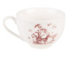 Porcelánový šálek s podšálkem Pretty Forest - 12*9*6 cm / Ø 14*2 cm / 200 ml