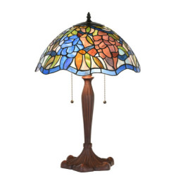 Stolní lampa Tiffany Madlyn - 41x60 cm E27/max 2x60W