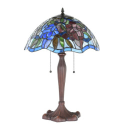 Stolní lampa Tiffany Madlyn - 41x60 cm E27/max 2x60W