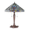 Stolní lampa Tiffany Aubrie - 47x60 cm E27/max 2x60W