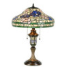 Stolní lampa Tiffany Destini - 46x60 cm E27/max 2x60W