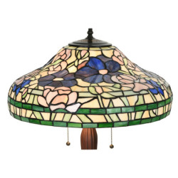 Stolní lampa Tiffany Destini - 46x60 cm E27/max 2x60W