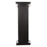 Modro-hnědé antik dřevěné nástěnné zrcadlo Mirael - 45*4*131 cm