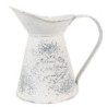 Béžový dekorační plechový džbán Fun Antique - 17*11*17 cm
