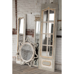 Vintage nástěnné zrcadlo Lavern - 86*4*84 cm