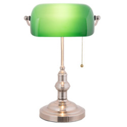 Stolní bankovní lampa GreenBank - 27*17*41 cm E27/60W