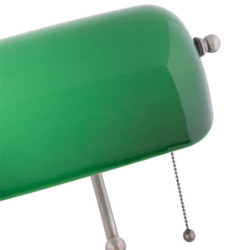 Stolní bankovní lampa GreenBank - 27*17*41 cm E27/60W
