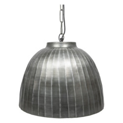 Kovové stropní svítidlo Industrial Zilver - Ø 45*42 cm E27*1
