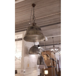 Kovové stropní svítidlo Industrial Zilver - Ø 45*42 cm E27*1
