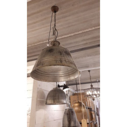 Kovové stropní svítidlo Industrial Zilver - Ø 45*42 cm E27*1