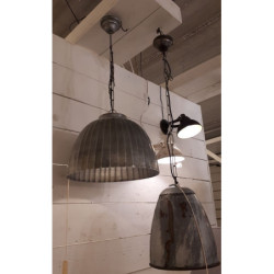 Kovové stropní svítidlo Industrial Zilver - Ø 45*42 cm E27*1