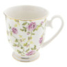 Porcelánový hrnek s růžemi Bouton de Rose -  11*8*9 cm