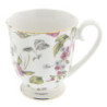 Porcelánový hrnek s malými květy -  11*8*9 cm