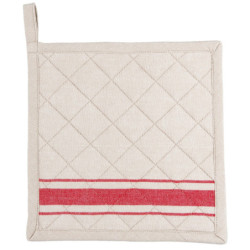Chňapka -podložka Country Essentials red - 	20*20 cm
