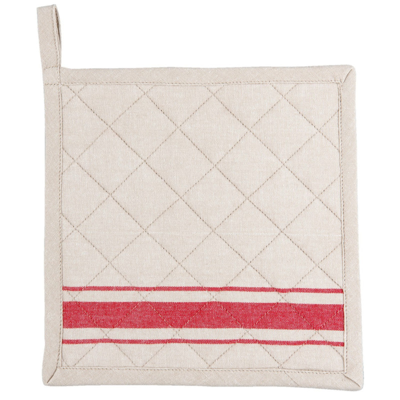 Chňapka -podložka Country Essentials red - 	20*20 cm
