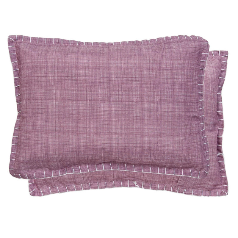 Růžový povlak na polštář - 35*50 cm