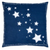 Modrý povlak na polštář Shining for you I - 50*50 cm