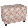 Květovaná stolička, taburet  Rose - 60*36*43 cm
