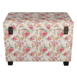 Květovaná stolička, taburet  Rose - 60*36*43 cm
