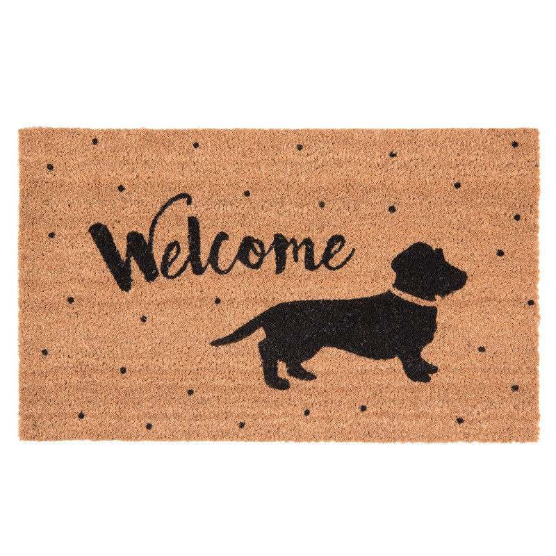 Kokosová rohožka Welcome - 75*45*1 cm