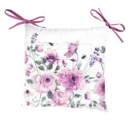 Podsedák s výplní Roses and butterflies - 40*40 cm