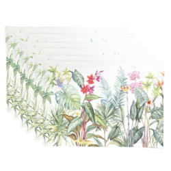 Prostírání 6ks Jungle Botanics - 48*33 cm