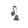 Litinový zvonek s plameňákem Flamingo - 9*9*17 cm