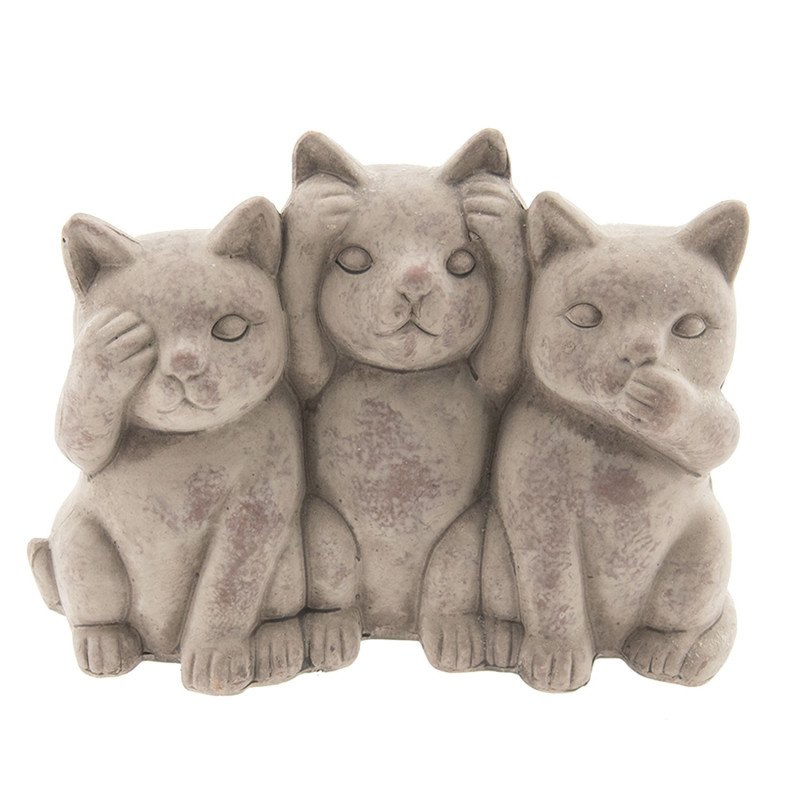Dekorace sedící kočičky Cats - 22*10*16 cm