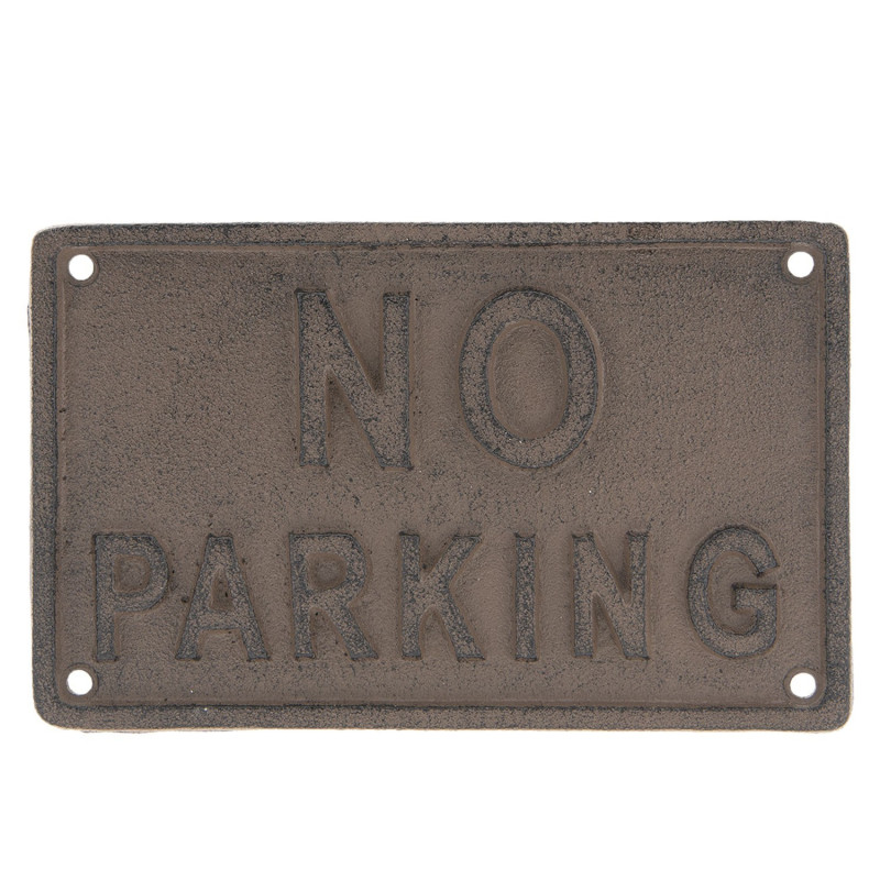 Cedulka No parking - 19*12*0.5 cm