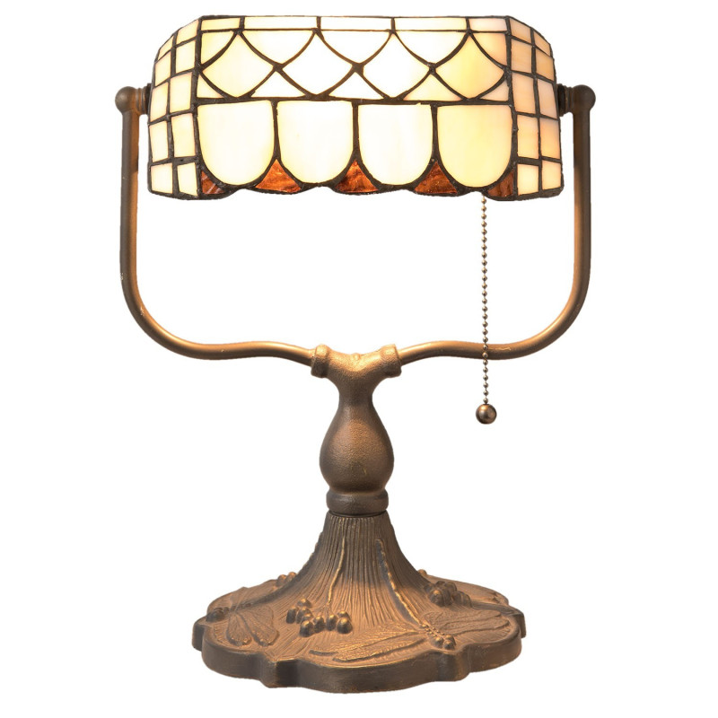 Stolní lampa Tiffany Tricia - 26*21*37 cm E27 / Max 60W