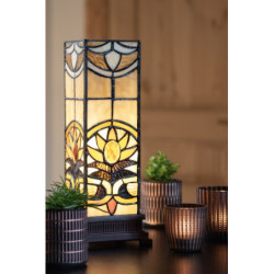 Stolní lampa Tiffany Fleur - 12*35 cm 1x E14 / Max 40W